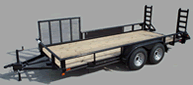 Tandem Axle Special 4 Wheeler Trailer